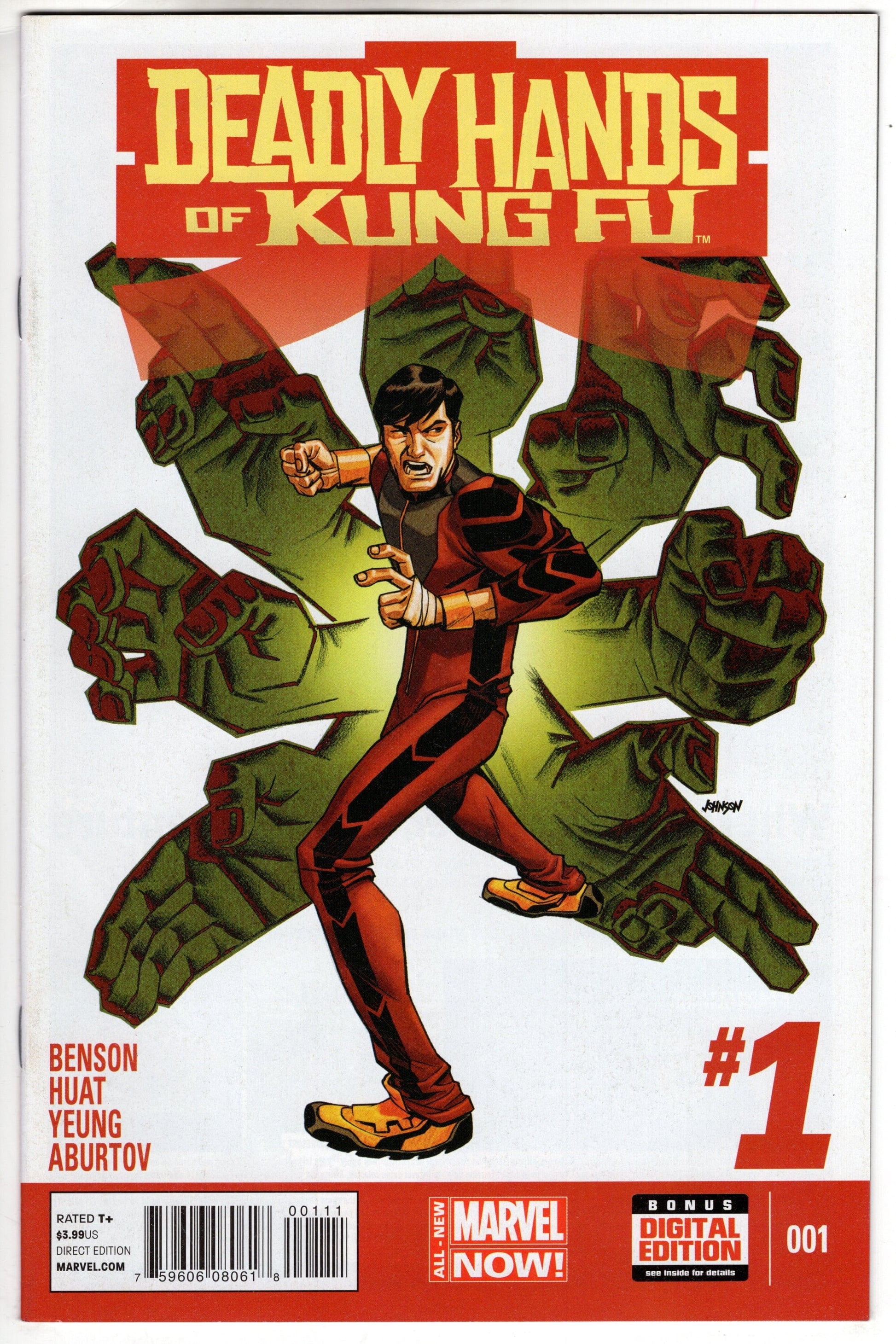MARVEL COMICS Comics DEADLY HANDS OF KUNG FU #1 (OF 4) ANMN