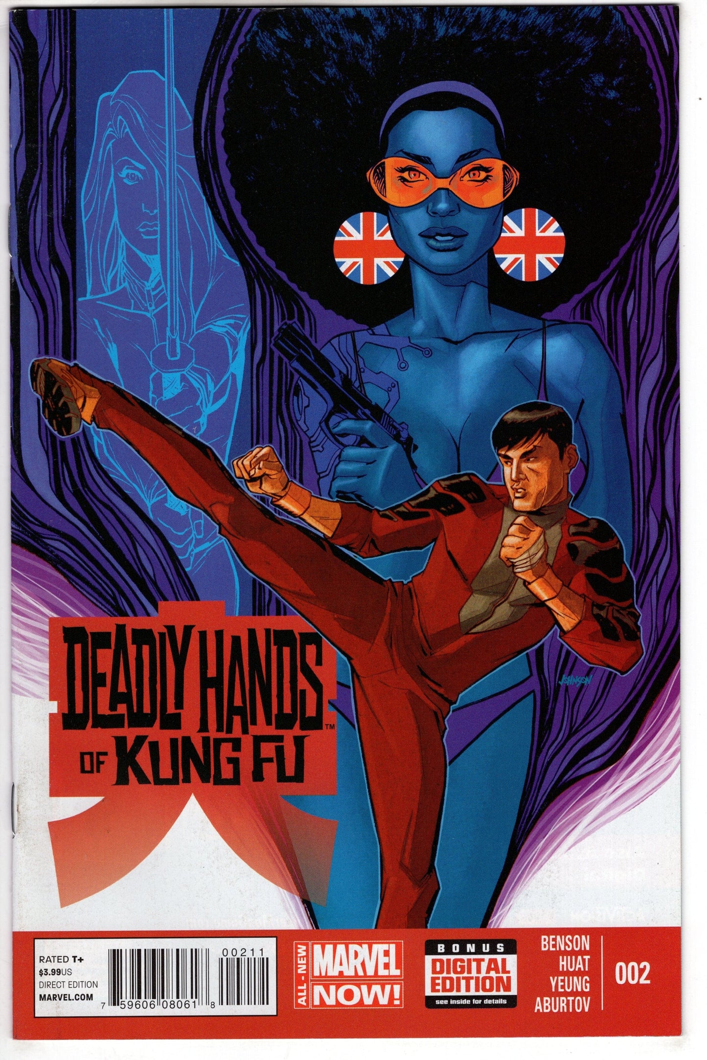 MARVEL COMICS Comics DEADLY HANDS OF KUNG FU #2 (OF 4)