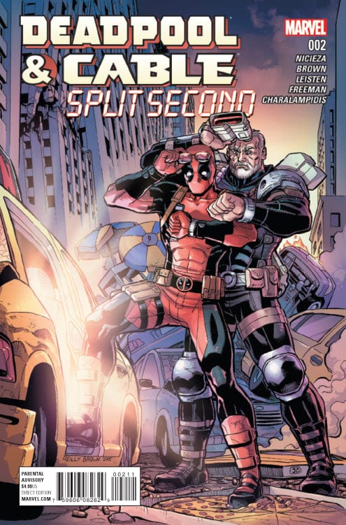 MARVEL COMICS Comics DEADPOOL AND CABLE SPLIT SECOND #2 (OF 3)