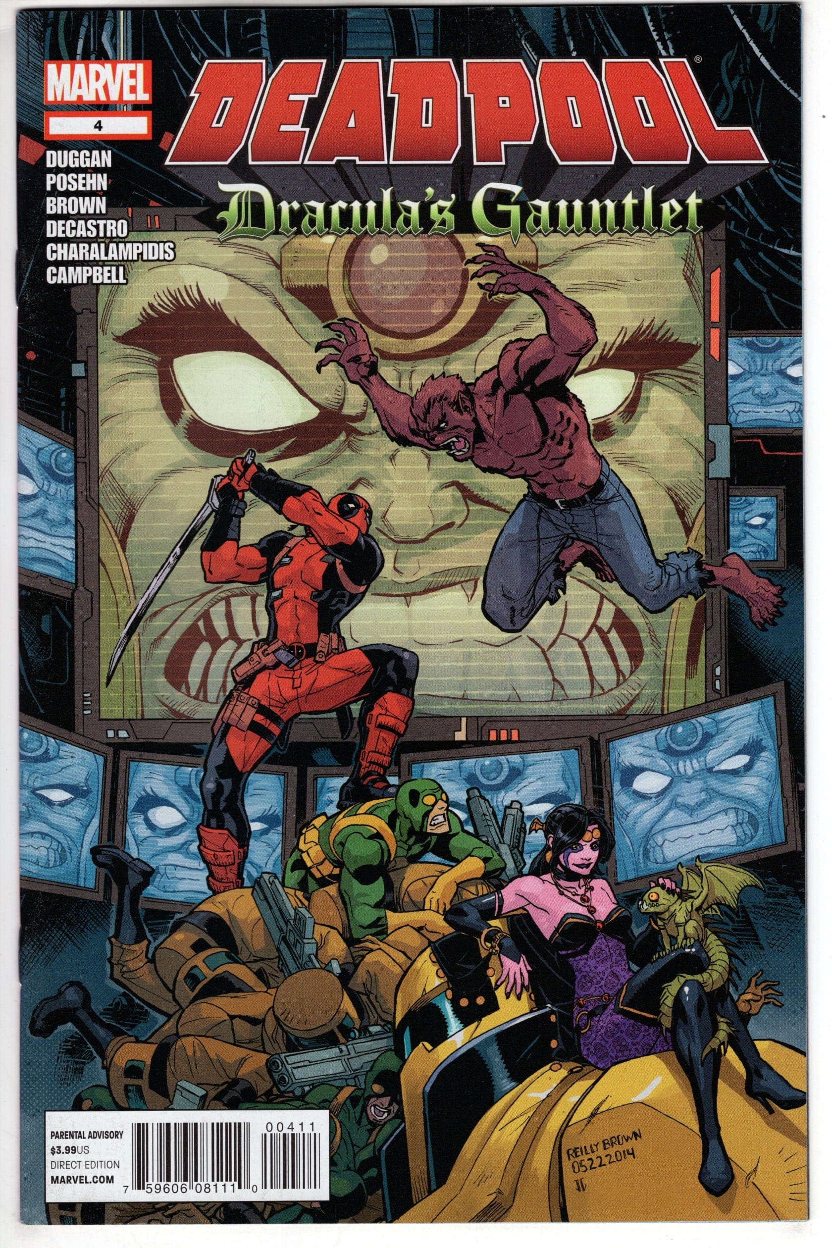 MARVEL COMICS Comics DEADPOOL DRACULAS GAUNTLET #4 (OF 7)