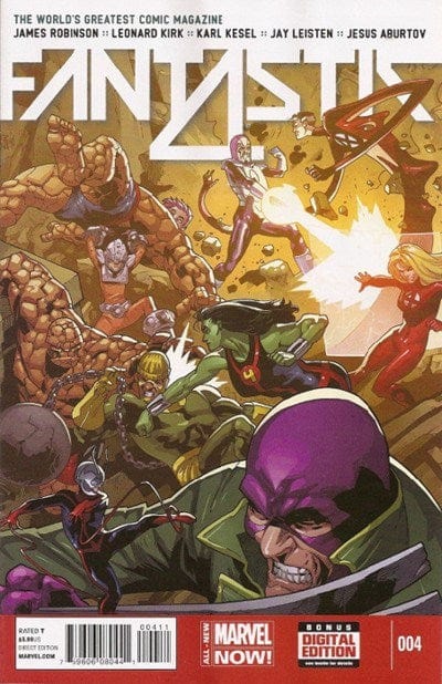 MARVEL COMICS Comics FANTASTIC FOUR #4