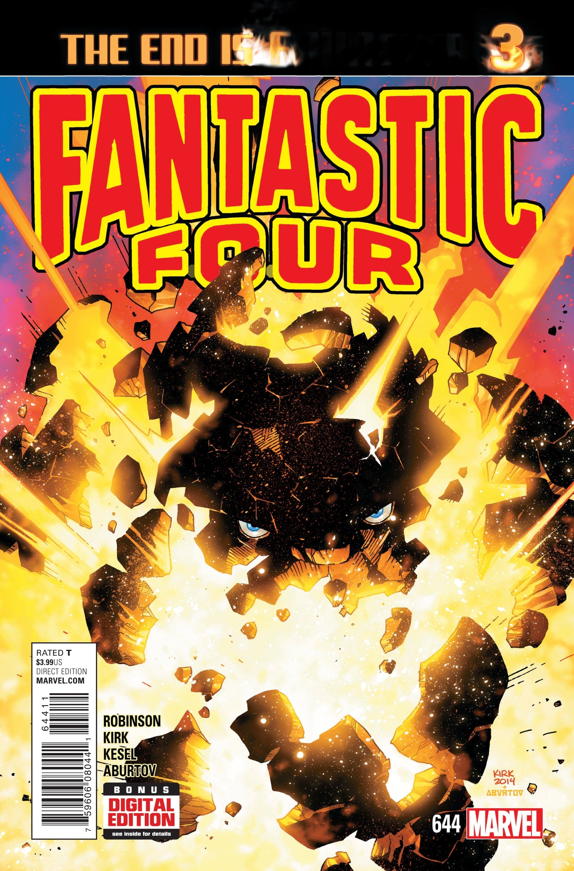 MARVEL COMICS Comics FANTASTIC FOUR #644