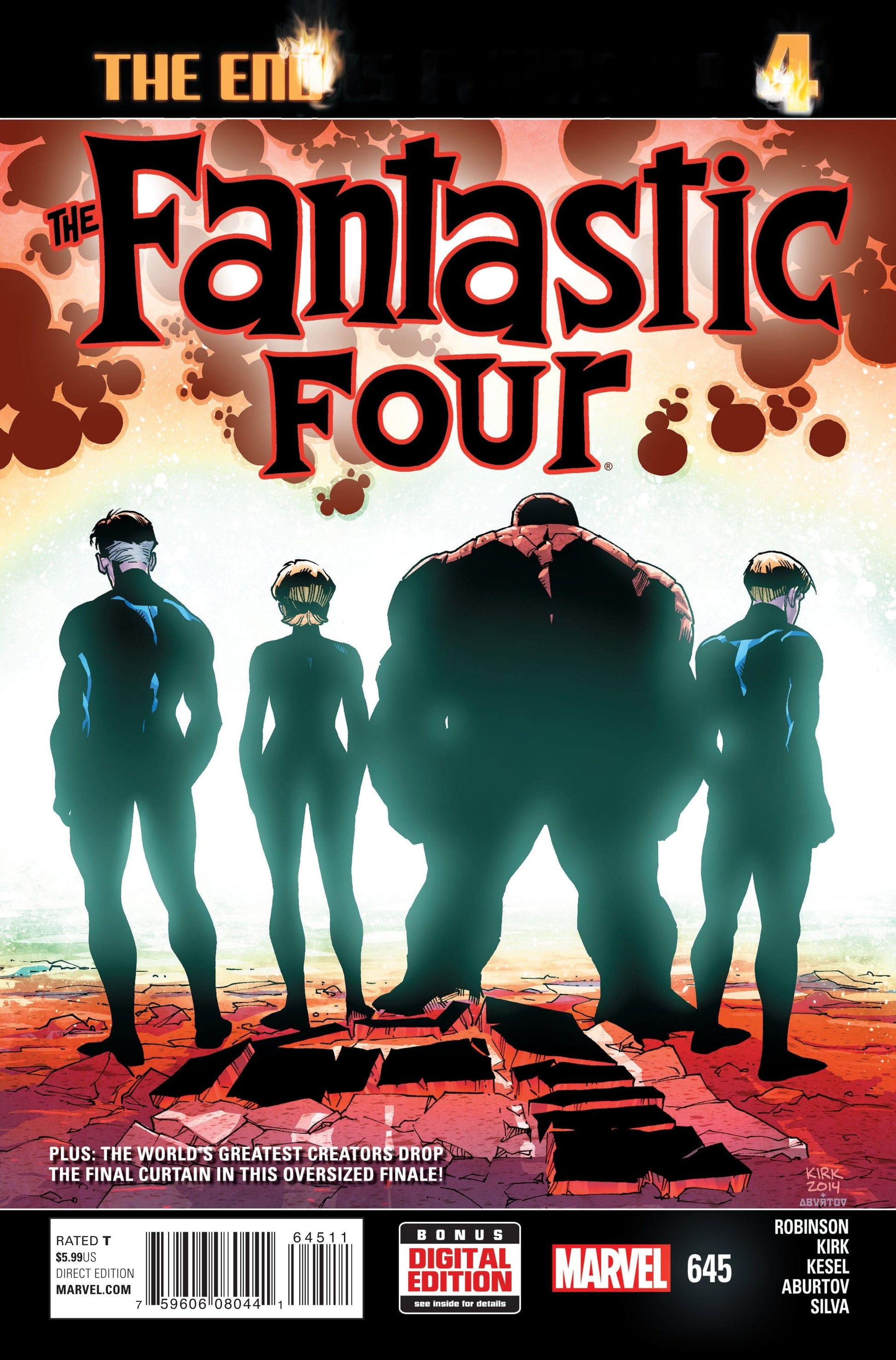 MARVEL COMICS Comics FANTASTIC FOUR #645