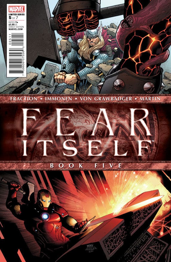 MARVEL COMICS Comics FEAR ITSELF #5 (OF 7) FEAR