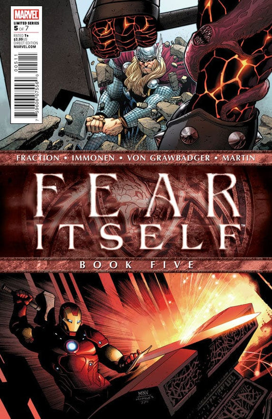 MARVEL COMICS Comics FEAR ITSELF #5 (OF 7) FEAR