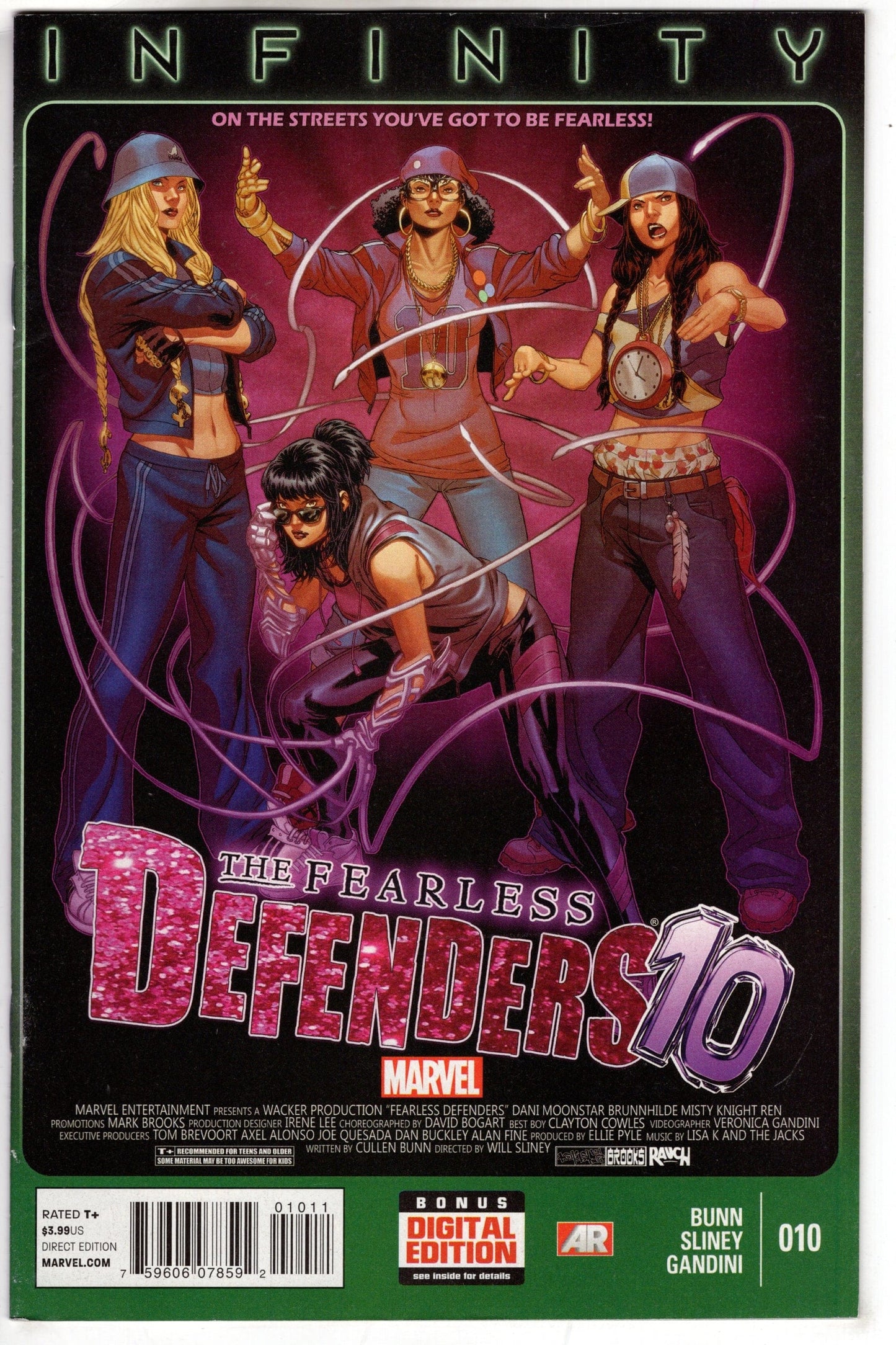 MARVEL COMICS Comics FEARLESS DEFENDERS #10 INF
