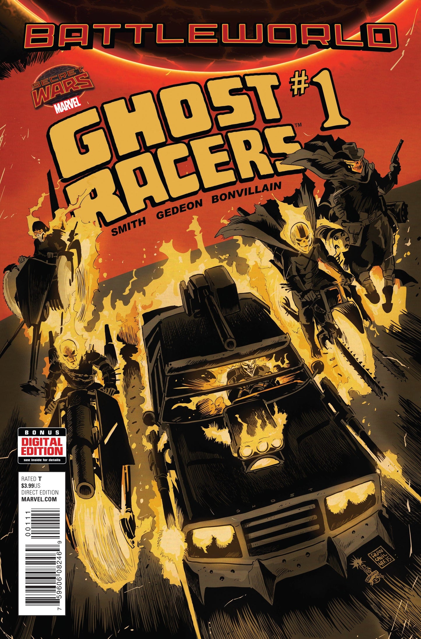 MARVEL COMICS Comics GHOST RACERS #1 SWA