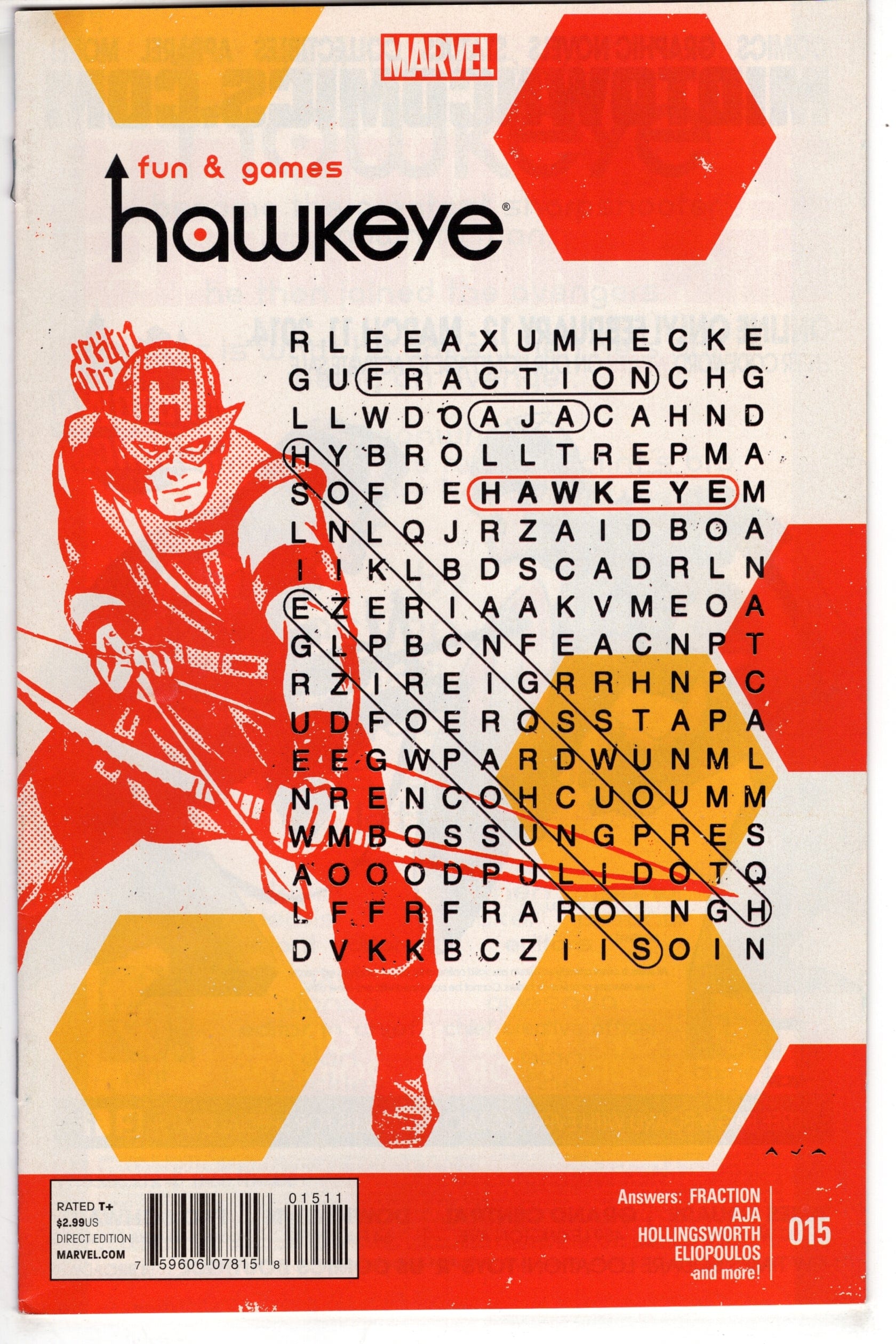MARVEL COMICS Comics HAWKEYE #15