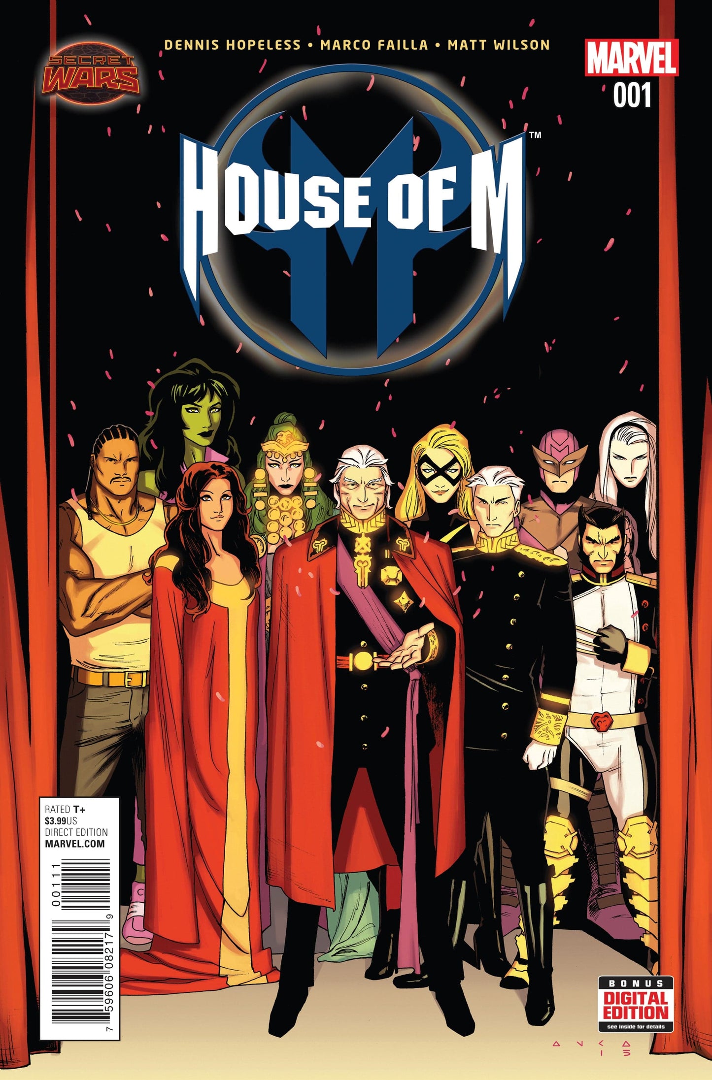 MARVEL COMICS Comics HOUSE OF M #1 SWA