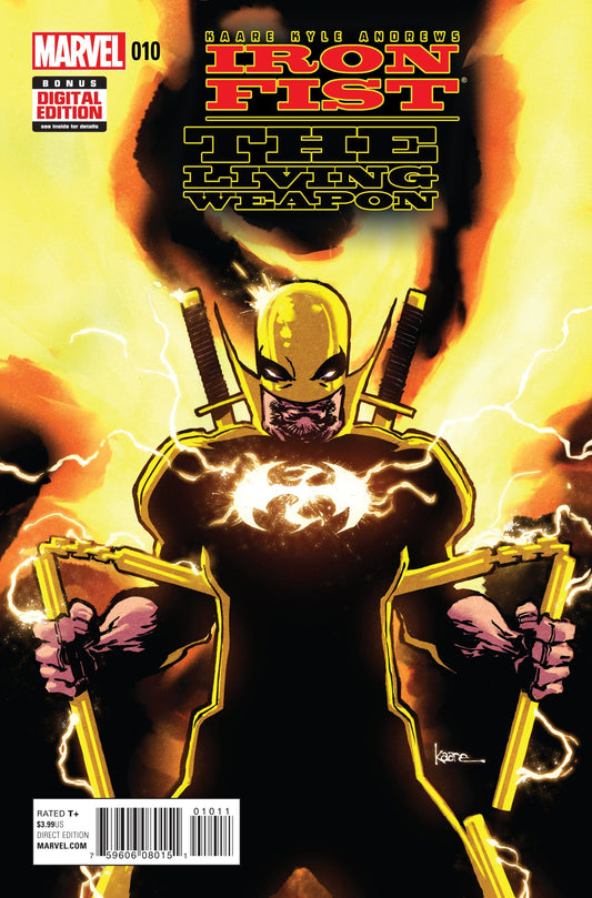 MARVEL COMICS Comics IRON FIST LIVING WEAPON #10