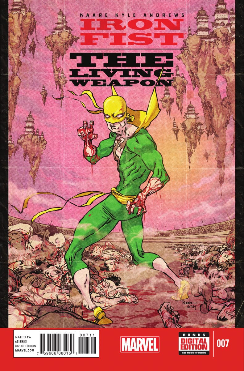 MARVEL COMICS Comics IRON FIST LIVING WEAPON #7
