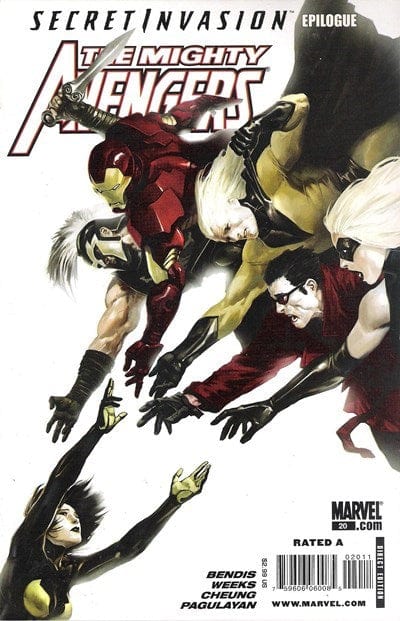 MARVEL COMICS Comics MIGHTY AVENGERS #20 DKR