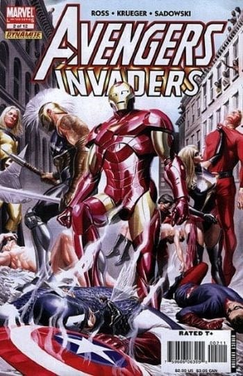 MARVEL COMICS Comics NM AVENGERS INVADERS #2 (OF 12)