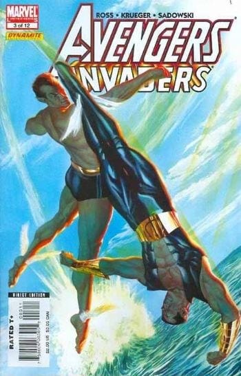MARVEL COMICS Comics NM AVENGERS INVADERS #3 (OF 12)