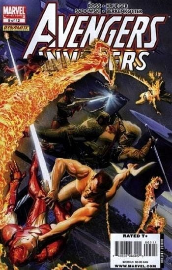 MARVEL COMICS Comics NM AVENGERS INVADERS #5 (OF 12)