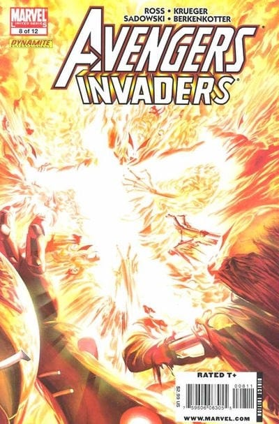 MARVEL COMICS Comics NM AVENGERS INVADERS #8 (OF 12)