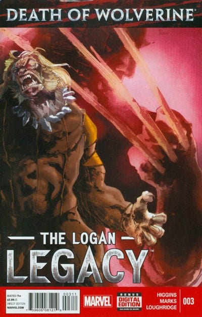MARVEL COMICS Comics NM DEATH OF WOLVERINE LOGAN LEGACY #3 (OF 7)