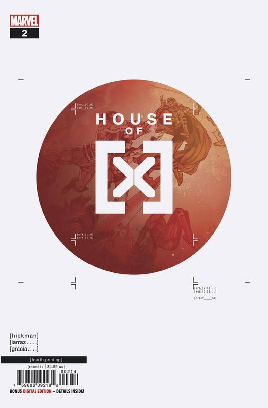 MARVEL COMICS Comics NM HOUSE OF X #2 (OF 6) 4TH PTG LARRAZ VAR