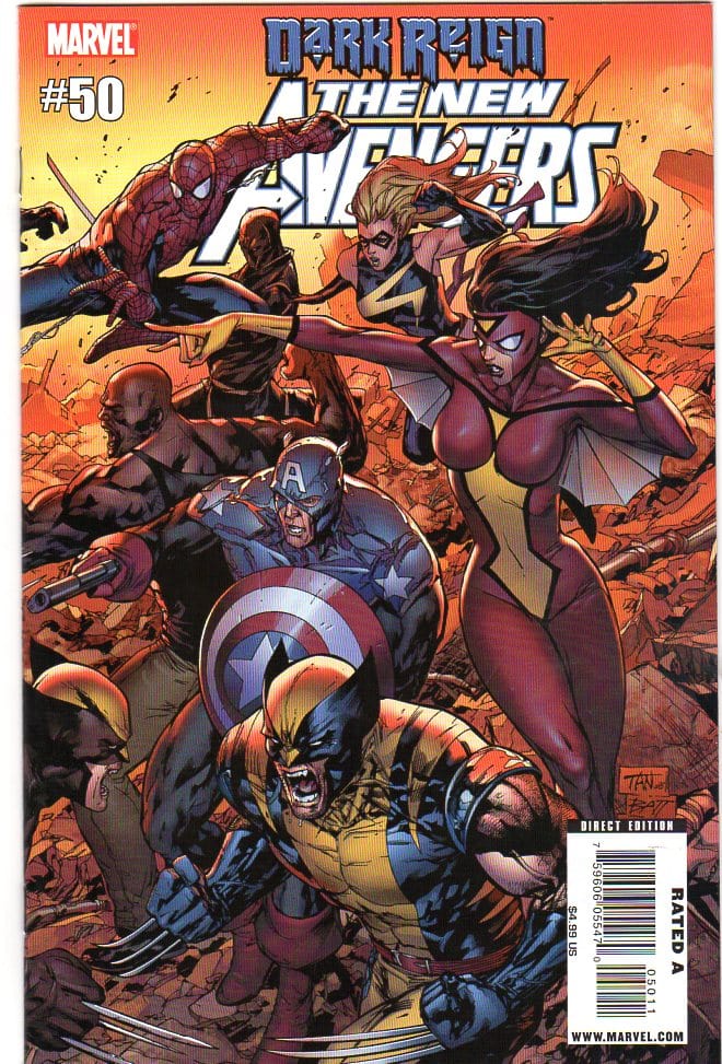 MARVEL COMICS Comics NM NEW AVENGERS #50 DKR