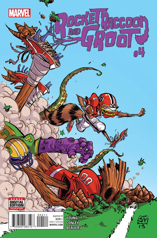 MARVEL COMICS Comics NM ROCKET RACCOON AND GROOT #4