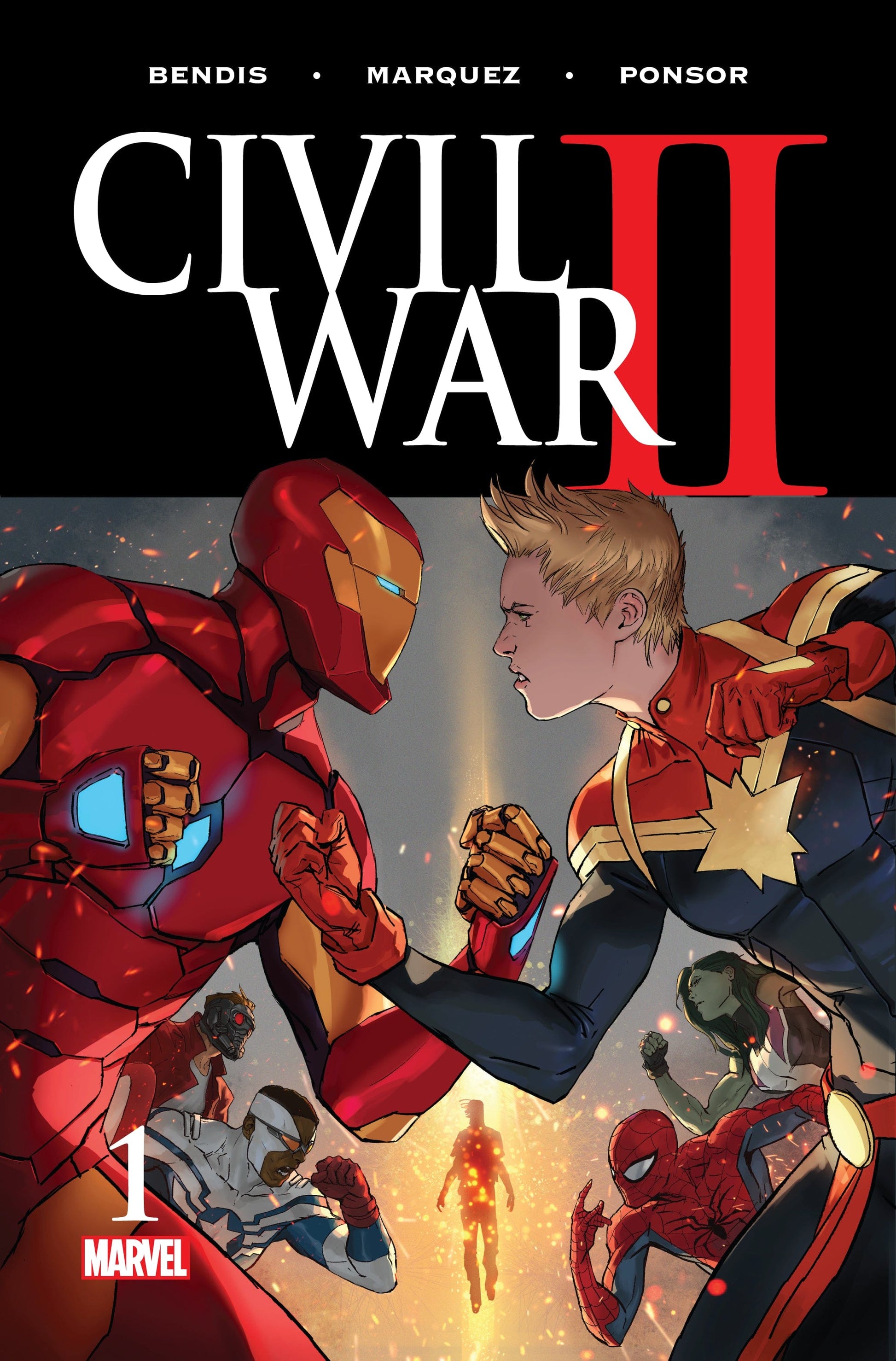 MARVEL COMICS Comics NM/VF CIVIL WAR II #1 (OF 8)