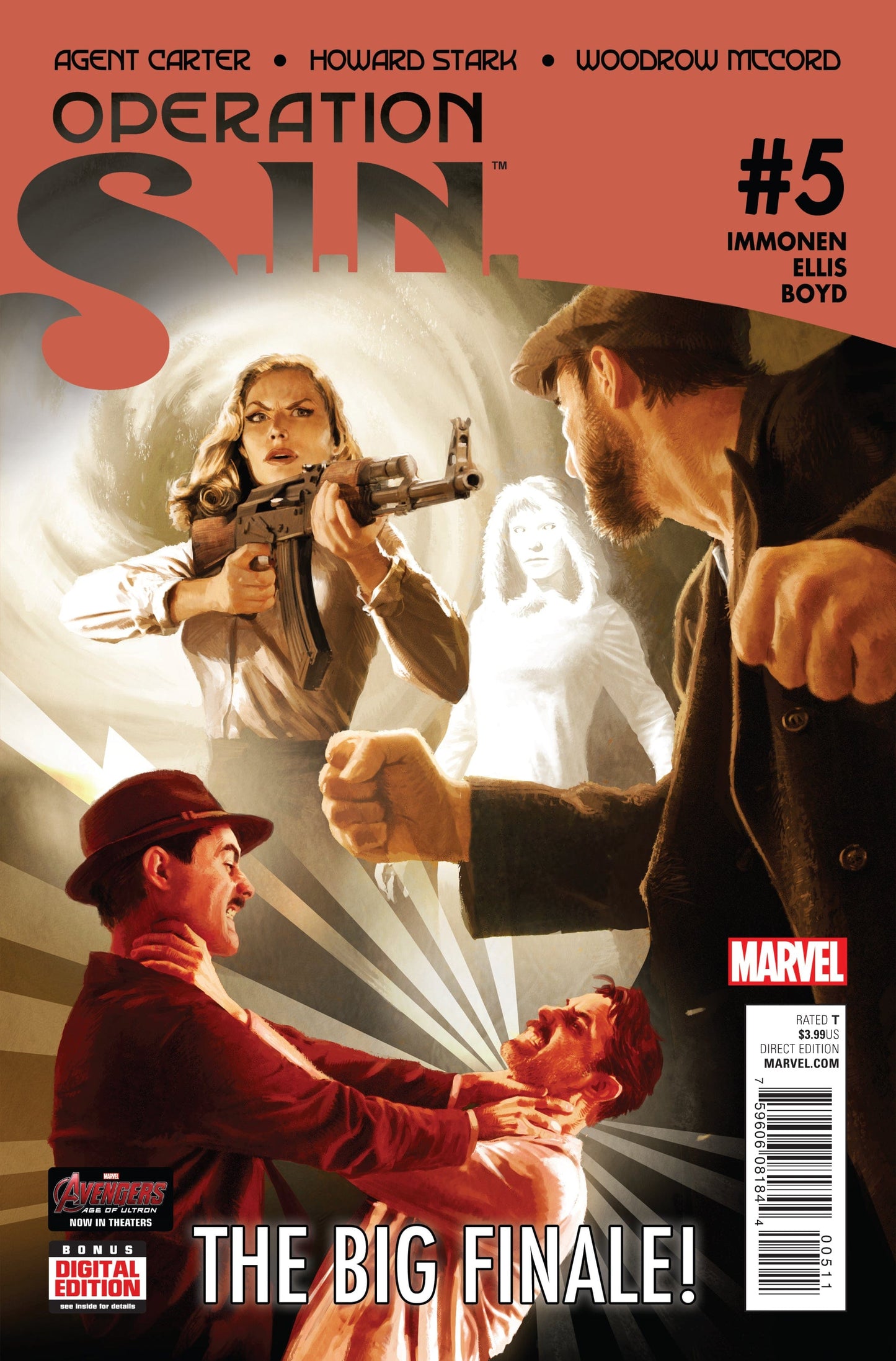 MARVEL COMICS Comics NM/VF OPERATION SIN #5 (OF 5)