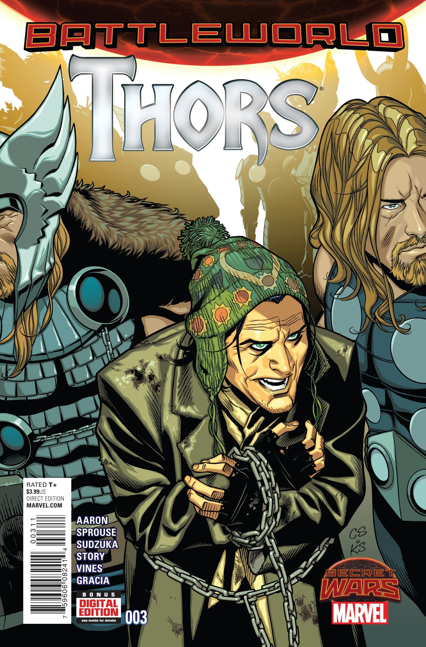 MARVEL COMICS Comics NM/VF THORS #3 SWA