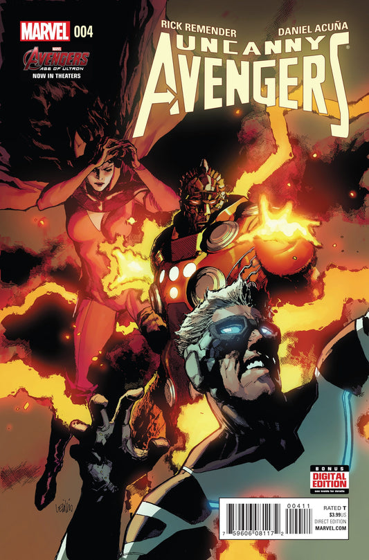 MARVEL COMICS Comics NM/VF UNCANNY AVENGERS #4