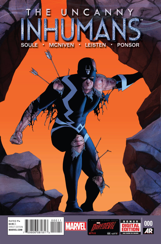 MARVEL COMICS Comics NM/VF UNCANNY INHUMANS #0