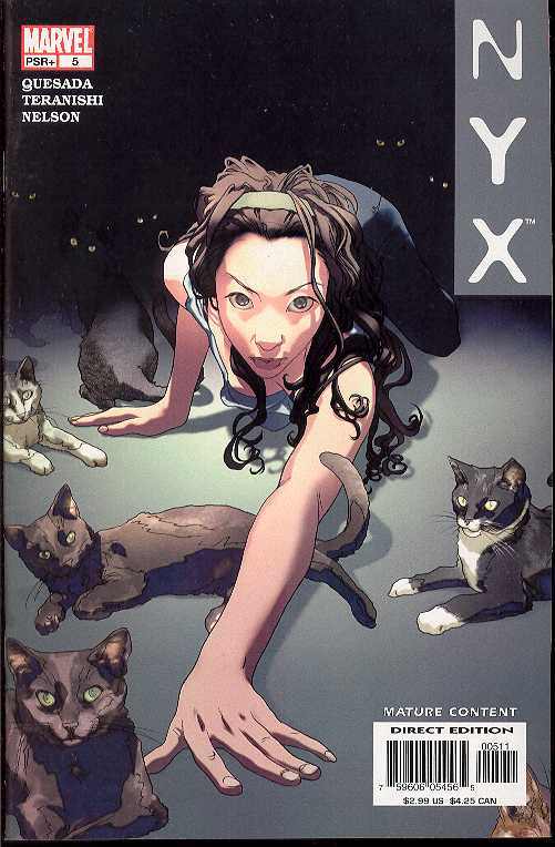 MARVEL COMICS Comics NYX #5 (RES)VF