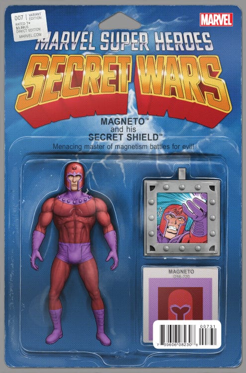 MARVEL COMICS Comics SECRET WARS #7 (OF 9) ACTION FIGURE VAR SWA