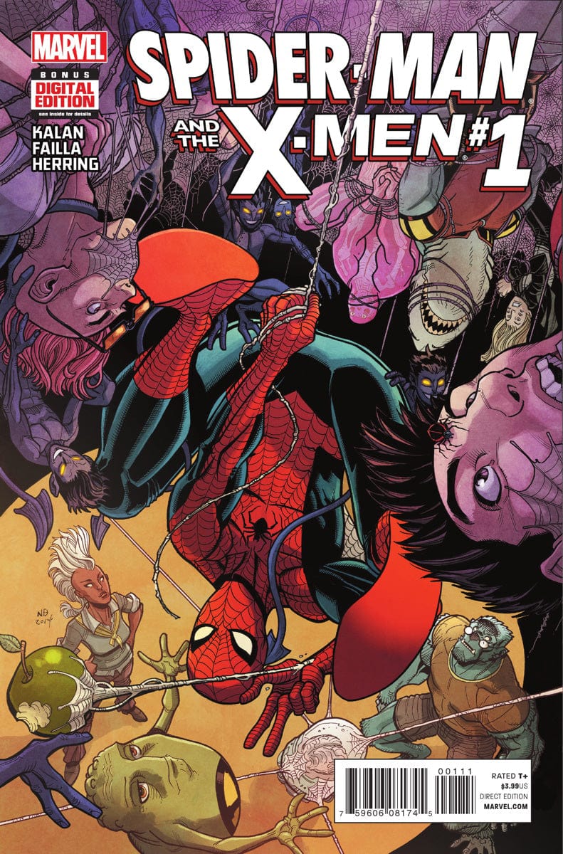 MARVEL COMICS Comics SPIDER-MAN AND X-MEN #1