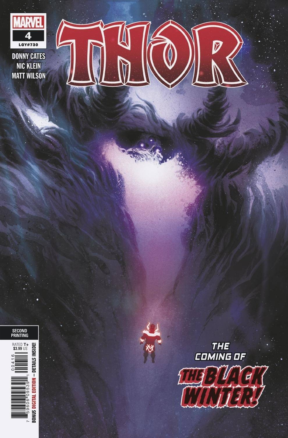 MARVEL COMICS Comics THOR #4 2ND PTG KLEIN VAR