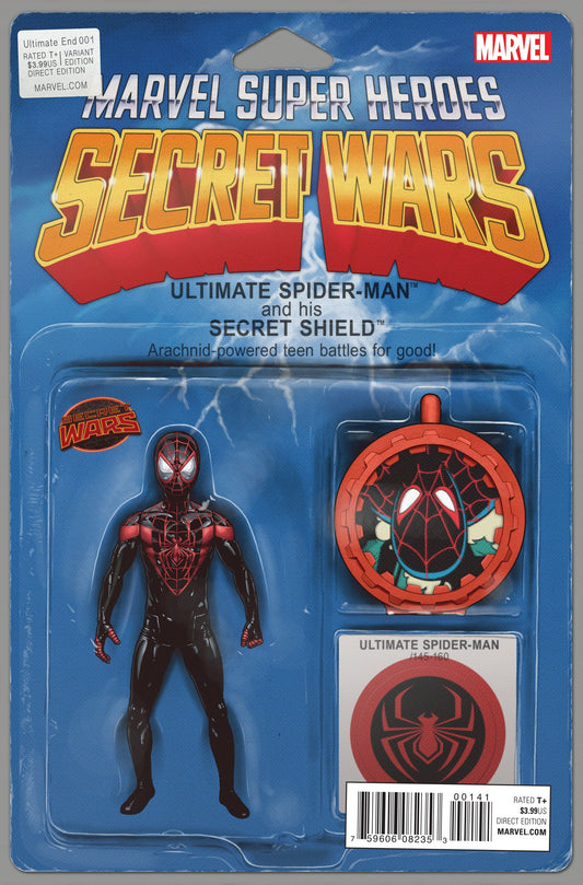 MARVEL COMICS Comics ULTIMATE END #1 (OF 5) CHRISTOPHER ACTION FIGURE VAR SWA
