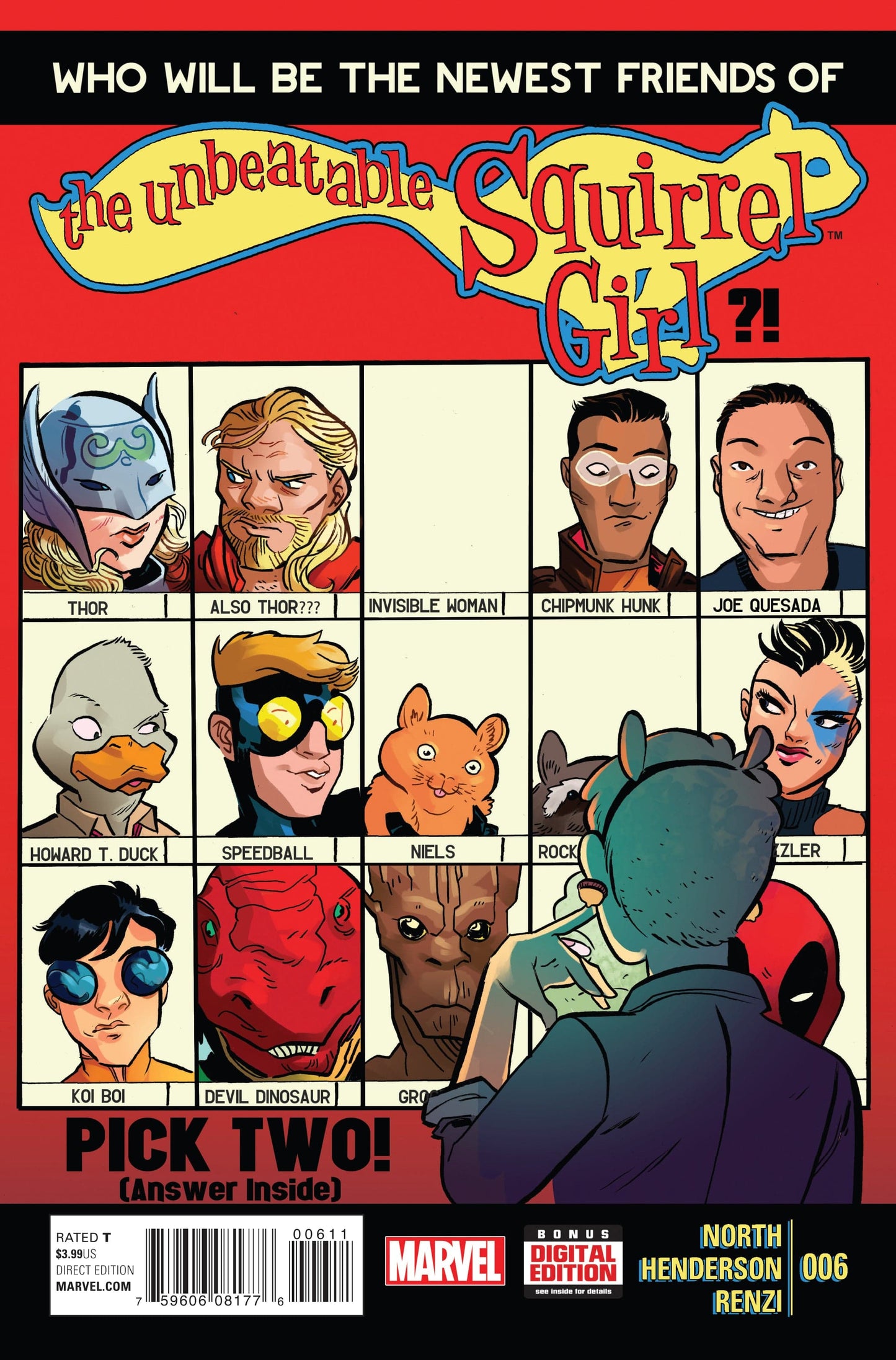 MARVEL COMICS Comics UNBEATABLE SQUIRREL GIRL #6