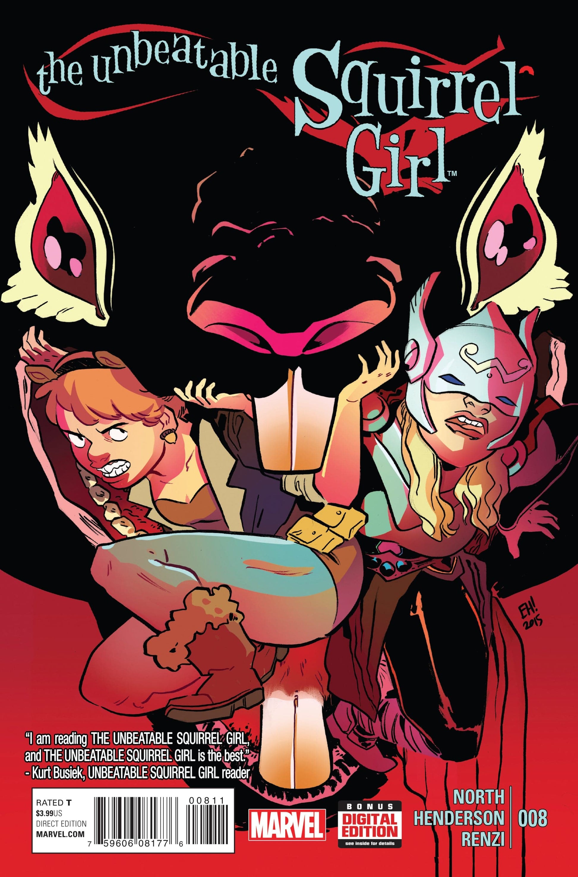 MARVEL COMICS Comics UNBEATABLE SQUIRREL GIRL #8