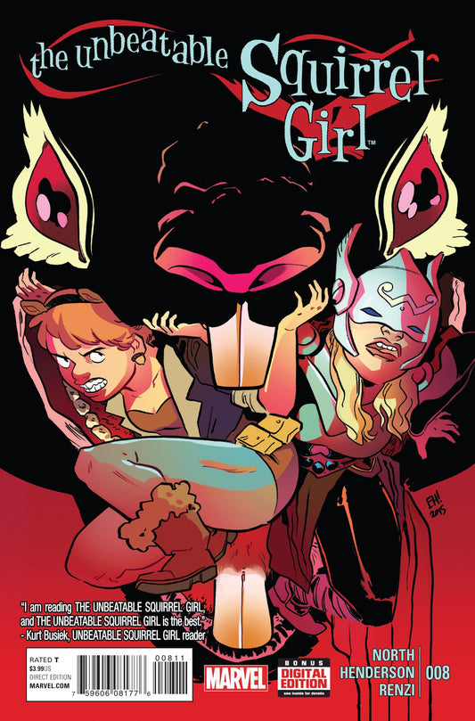 MARVEL COMICS Comics UNBEATABLE SQUIRREL GIRL #8