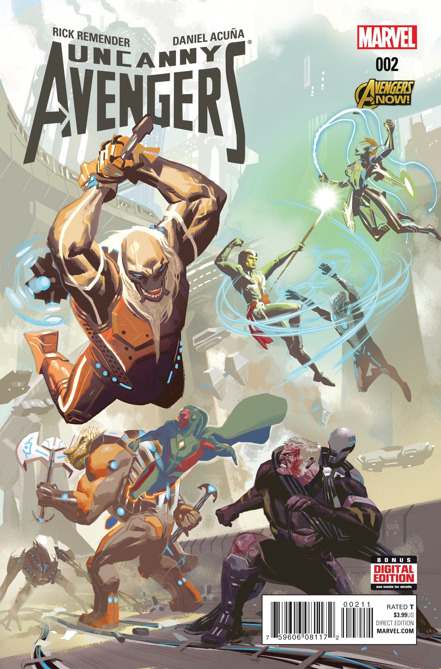 MARVEL COMICS Comics UNCANNY AVENGERS #2