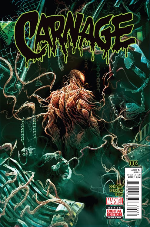 MARVEL COMICS Comics VF+ CARNAGE #2