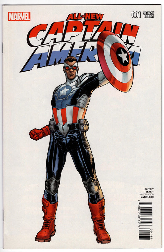 MARVEL COMICS Comics VF/NM ALL NEW CAPTAIN AMERICA #1 PICHELLI VARIANT
