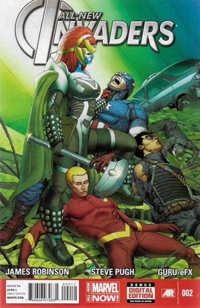 MARVEL COMICS Comics VF/NM ALL NEW INVADERS #2 ANMN