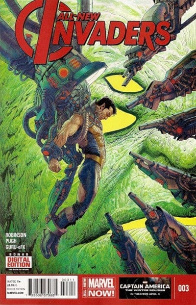 MARVEL COMICS Comics VF/NM ALL NEW INVADERS #3 ANMN