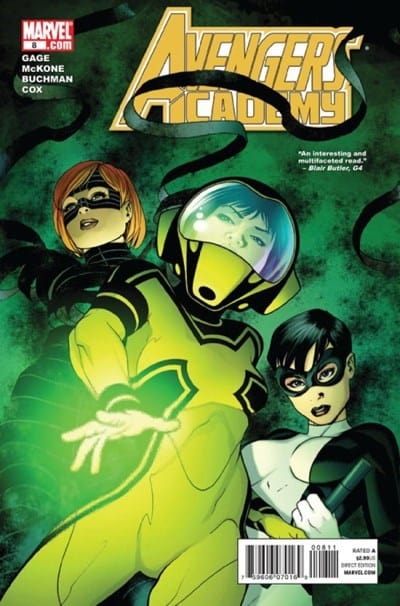 MARVEL COMICS Comics VF/NM AVENGERS ACADEMY #8