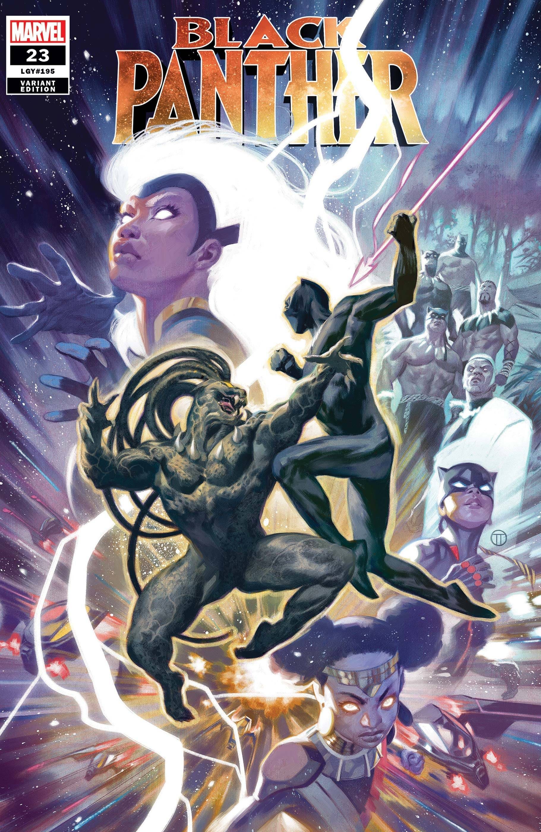 MARVEL COMICS Comics VF/NM BLACK PANTHER #23 TEDESCO VAR