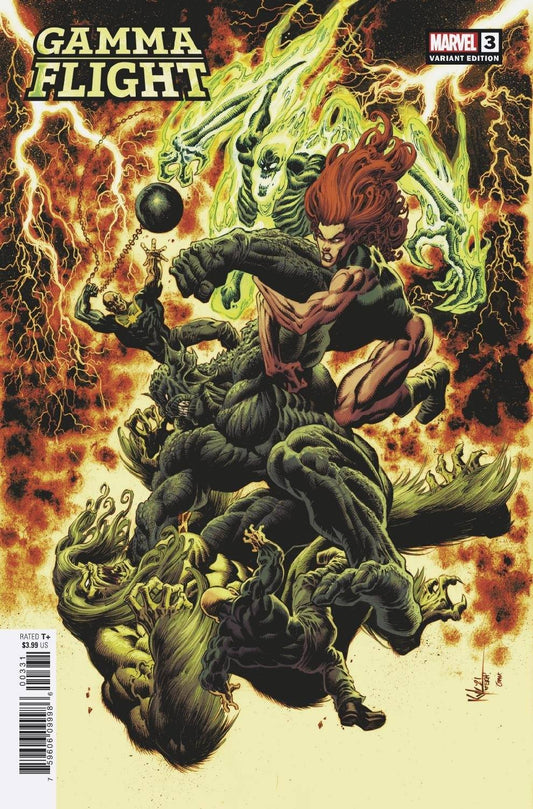 MARVEL COMICS Comics VF/NM GAMMA FLIGHT #3 (OF 5) HOTZ VAR