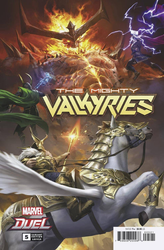 MARVEL COMICS Comics VF/NM MIGHTY VALKYRIES #5 (OF 5) NETEASE MARVEL GAMES VAR
