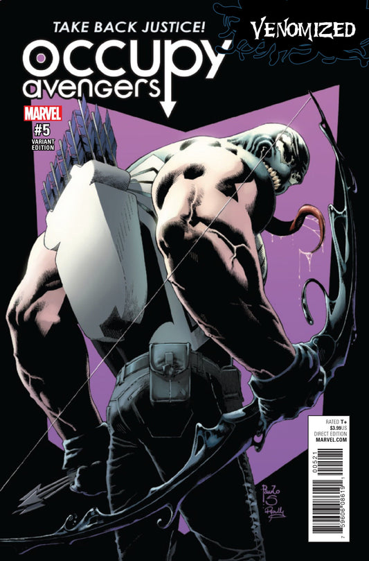 MARVEL COMICS Comics VF/NM OCCUPY AVENGERS #5 SIQUEIRA VENOMIZED VAR