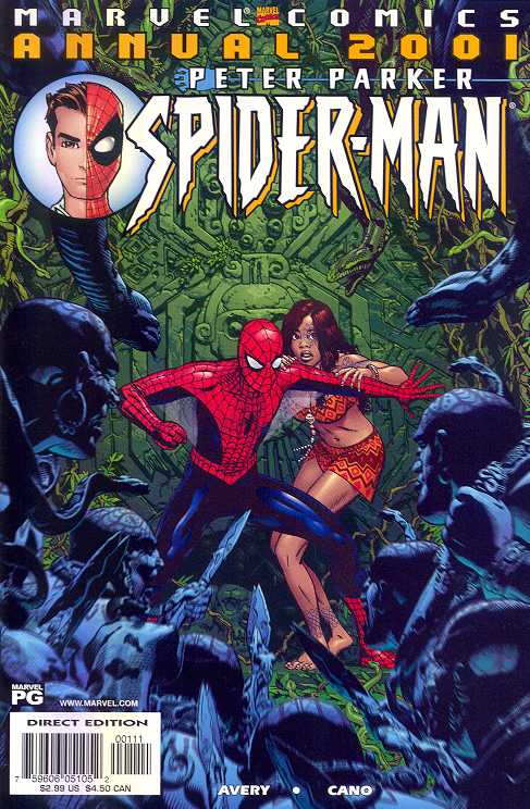 MARVEL COMICS Comics VF/NM PETER PARKER SPIDER-MAN 2001 ANNUAL