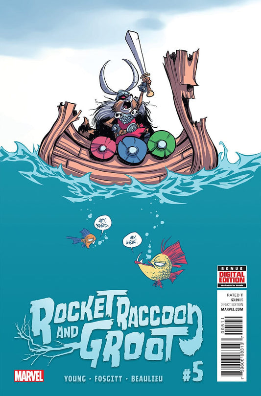 MARVEL COMICS Comics VF/NM ROCKET RACCOON AND GROOT #5