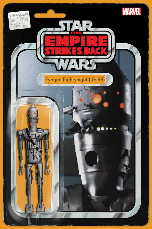 MARVEL COMICS Comics VF/NM STAR WARS WAR BOUNTY HUNTERS #4 (OF 5) JTC ACTION FIGURE VAR